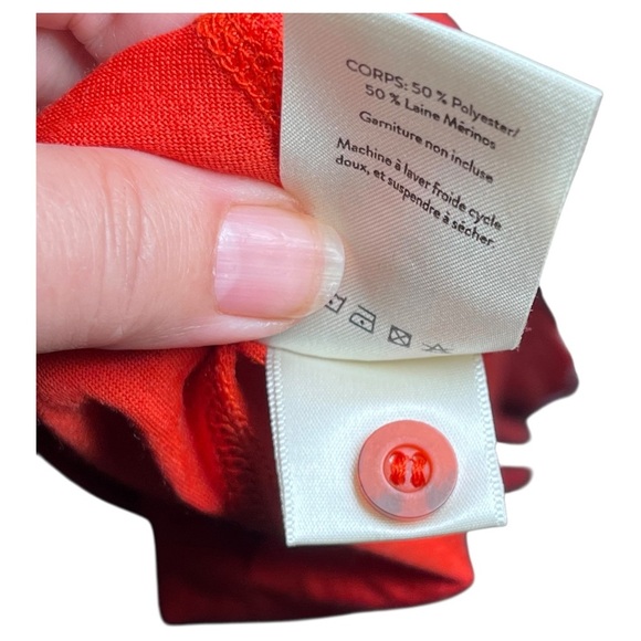 Tilley Wanderer Collection Shirt Rockies Henley Short Sleeve Red Size Med BLRH1 - Picture 10 of 11